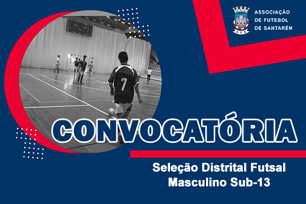 Seleção Distrital Futsal Masculina Sub-13
